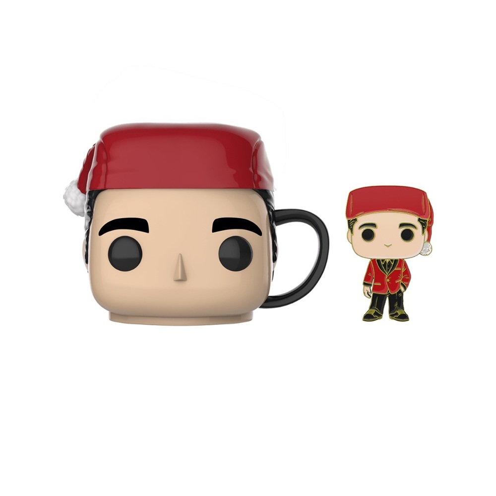 Nib Funko Pop! Mug & Pin: The Office - Santa Michael